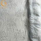 Красивое белое вышитое 20％ полиэстер ткани MDX шнурка яркого блеска для платьев