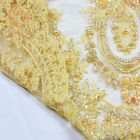 Bridal украшение отбортовывая вышивку отделки шнурка тяжелую Handmade красочную