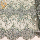Нейлон ткани 80% шнурка Sequined украшения Handmade расстворимый в воде