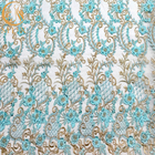 платье ткани шнурка Applique 140Cm Bridal вводит вышивку в моду отбортованную для свадьбы
